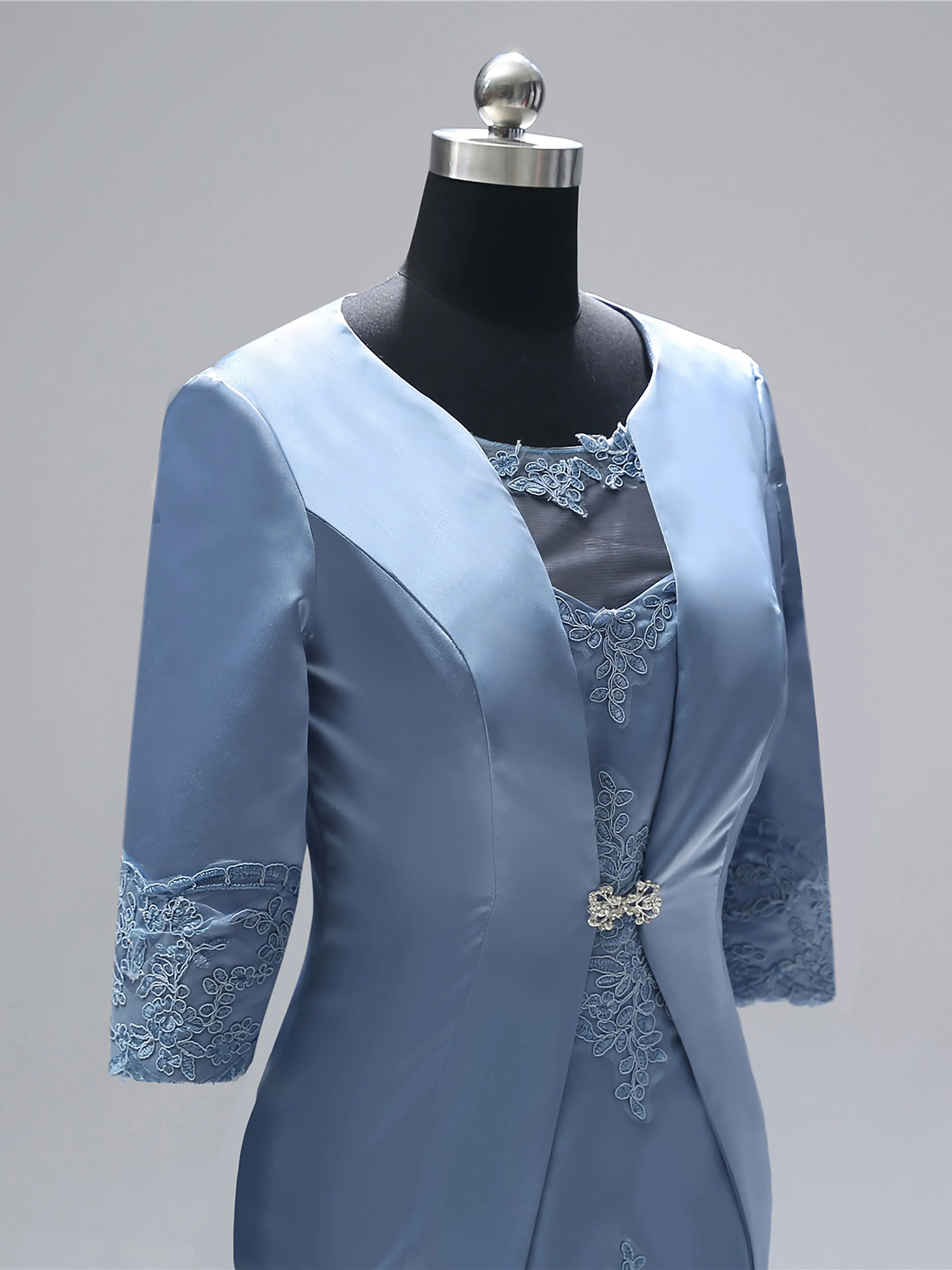 2 Pieces Elegant Mother of Bride Dress