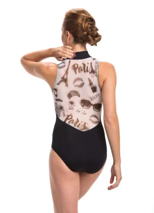 Ainsliewear Adult Leotard with Paris