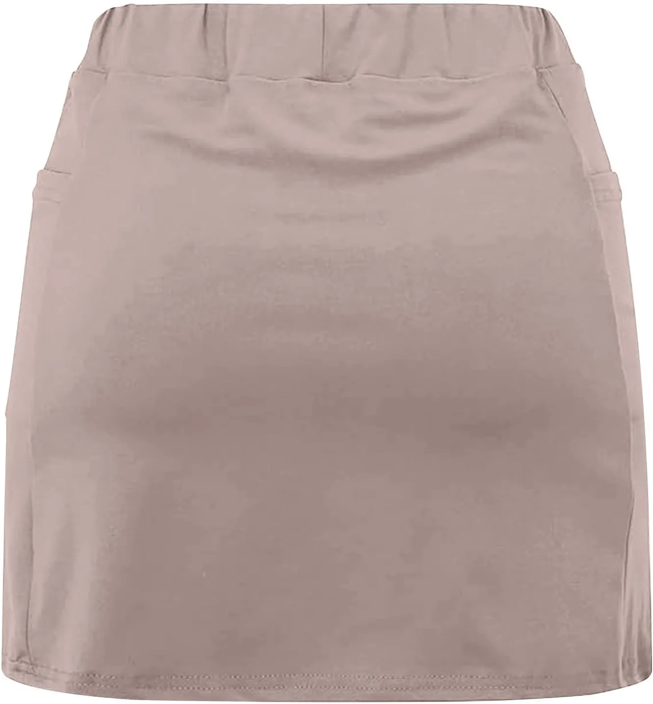 Athletic Skorts for Women Solid Casual High Waisted Tennis Skirts Cute Workout Yoga Skater Hiking A Line Mini Skirt