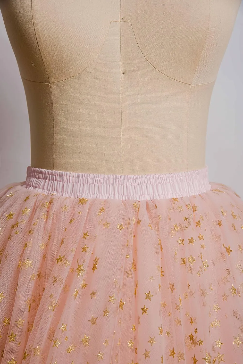 BABYONLINE D.R.E.S.S. Women Tutu Skirt Knee Tulle Skirt Petticoat Skirts Crinoline Rockabilly Tutu Skirt Slip