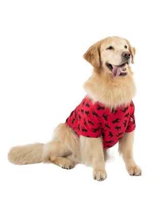 Big Dog Animal Print Pajamas