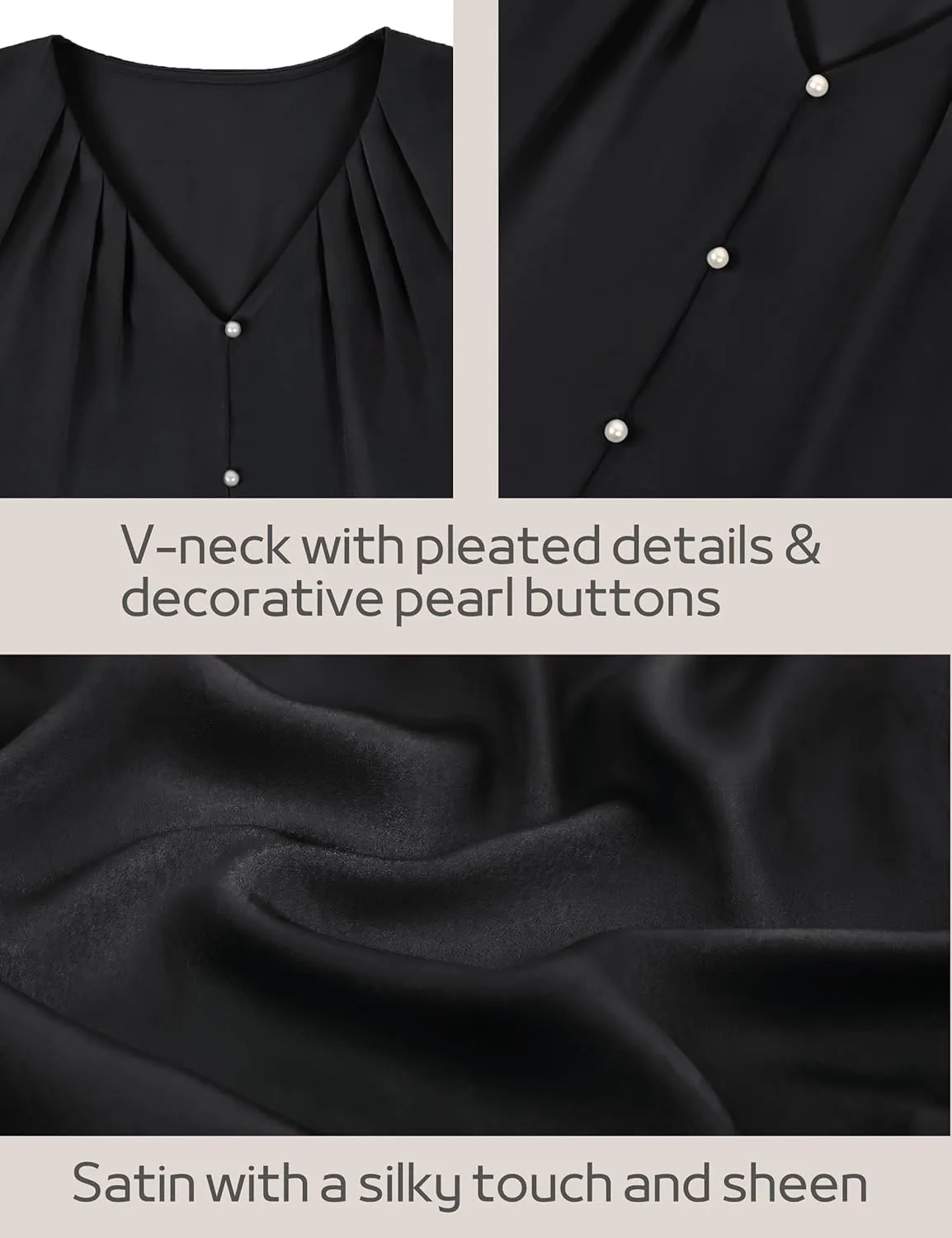 Blooming Jelly Womens Satin Tank Tops V Neck Sleeveless Summer Dressy Silky Blouse Ladies Trendy Work Business Casual Outfit