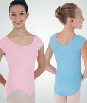 Body Wrappers Cap Sleeve Leotard