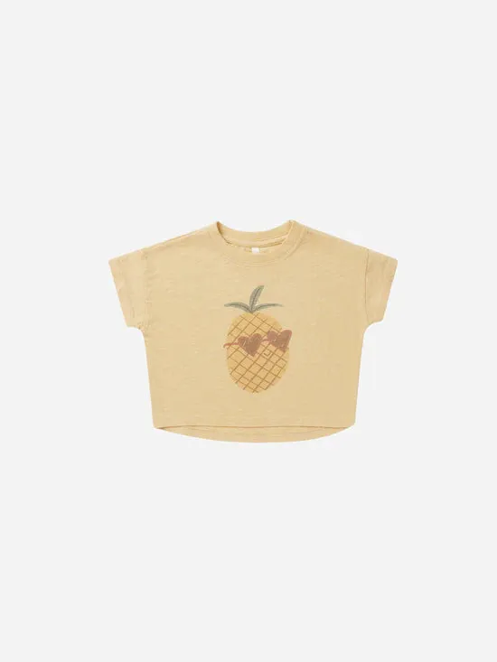 Boxy Tee | Pineapple