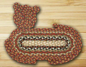 Burgandy2 Cat Rug