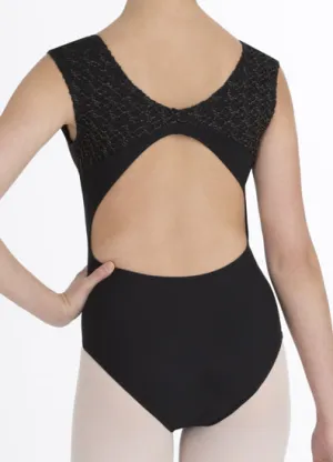 Capezio Adult Cap Sleeve Leotard w/ Lace 1018