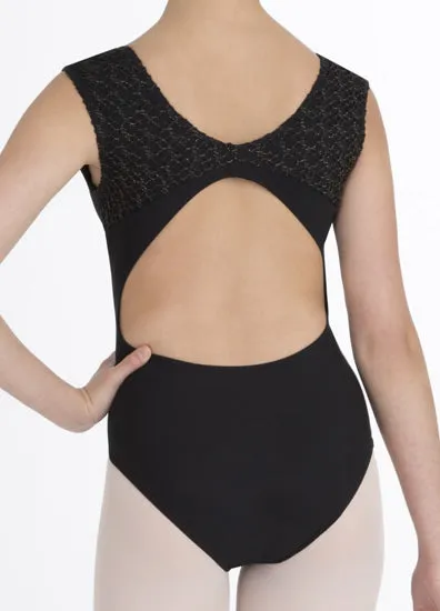 Capezio Adult Cap Sleeve Leotard w/ Lace 1018