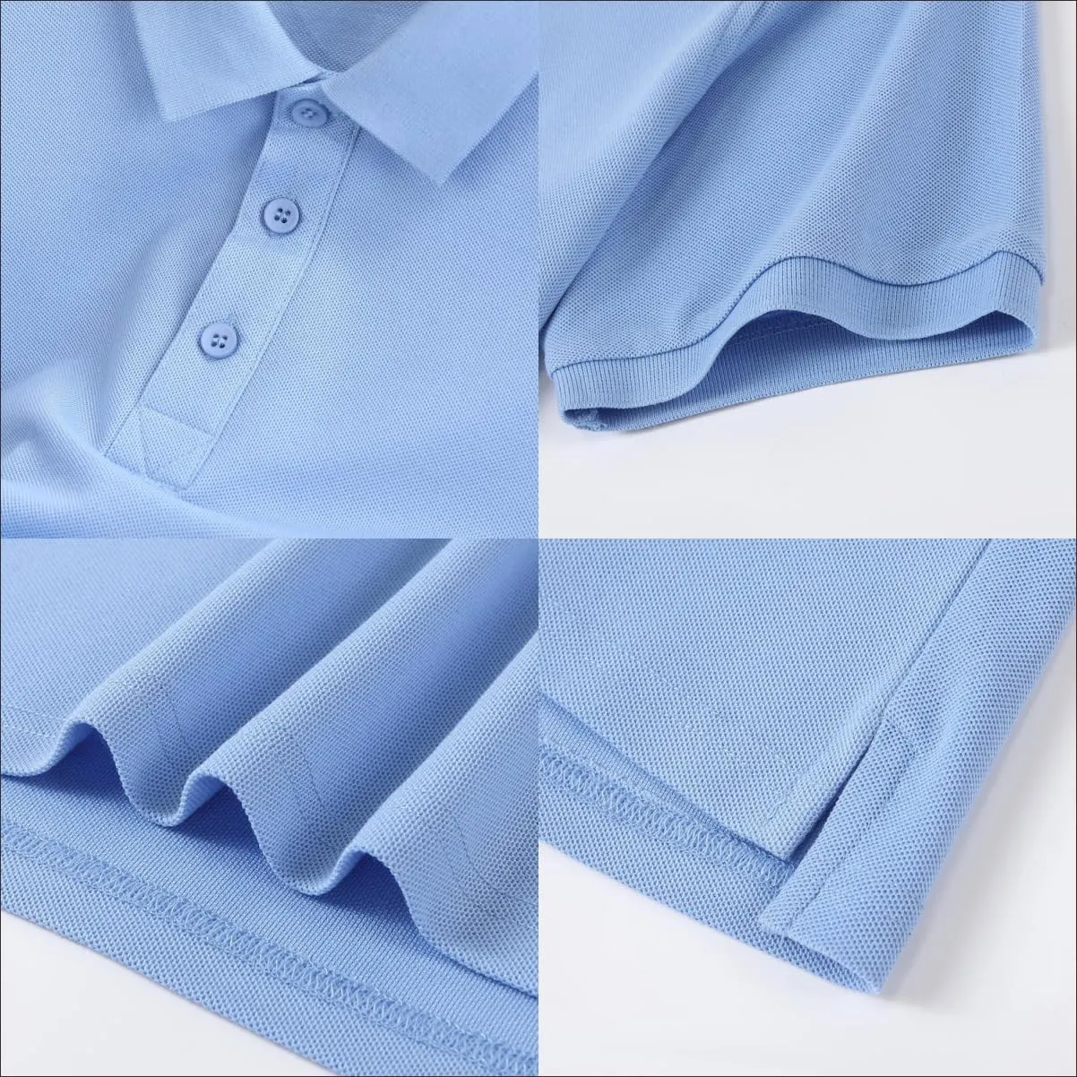 Custom Polo Shirt Add Text/Photo for Men/Women on Front Back and Sleeves-Personalized Golf Tee Print or Embroidered