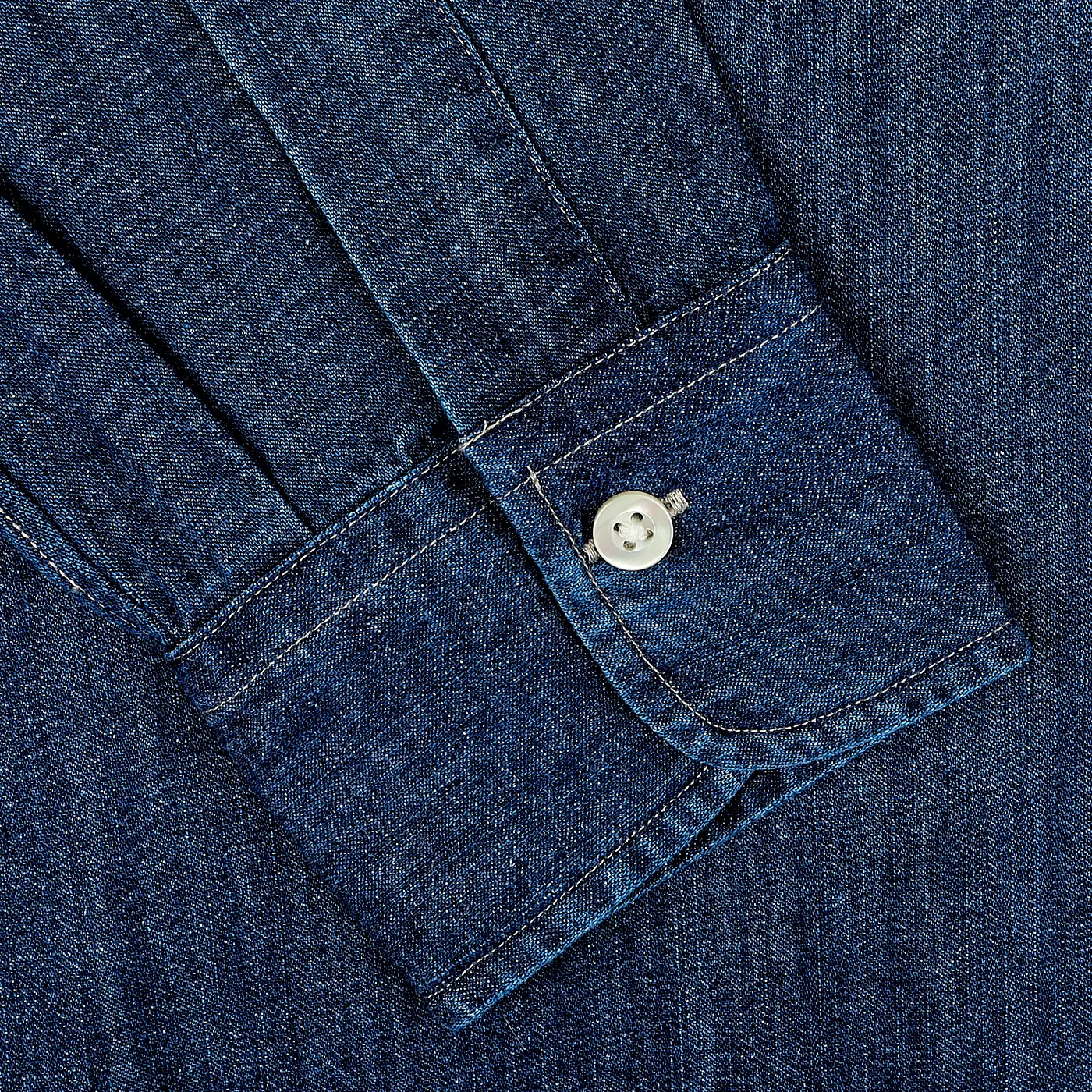 Dark Blue Japanese Denim 7oz BD Shirt