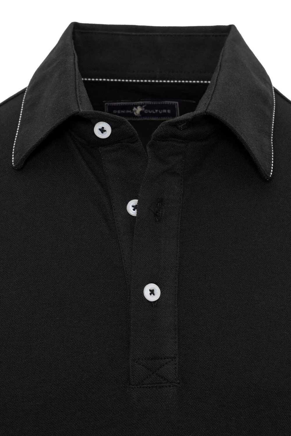 Denim Culture Theron T-shirt, black