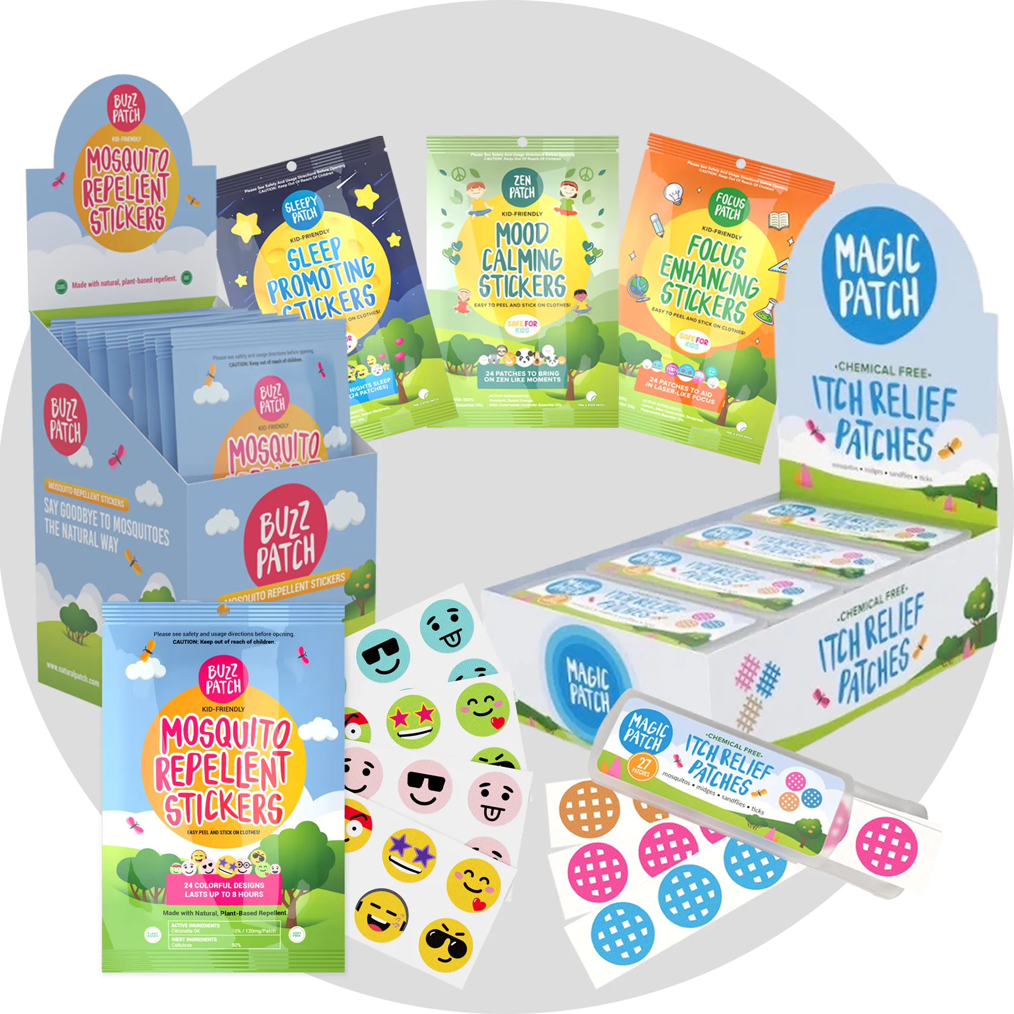 Discounted Wholesale Starter Pack: 60xBuzzPatch   30xMagicPatch packets