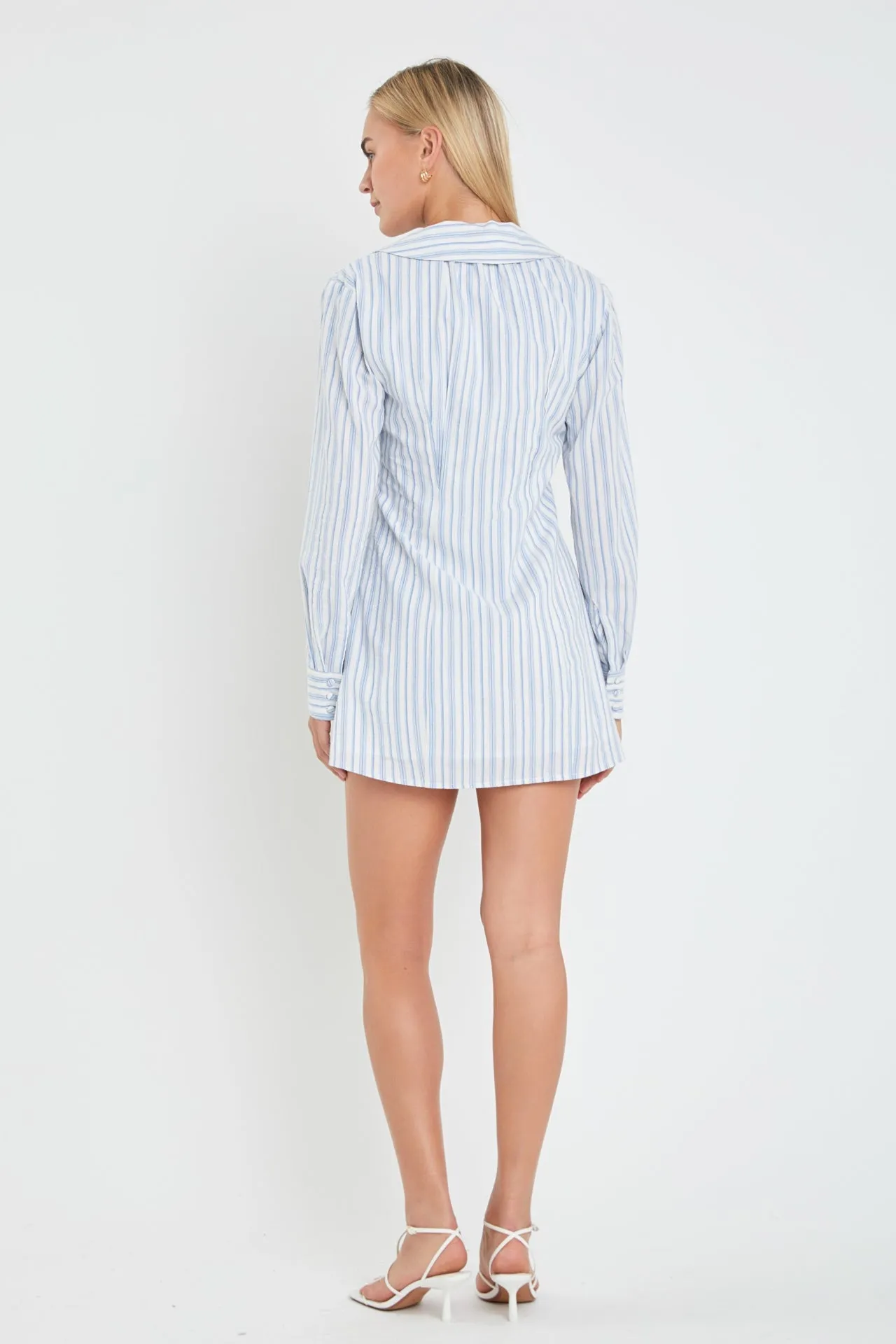 English Factory - Collar Shirt Mini Dress