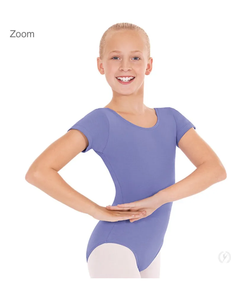 Eurotard Short Sleeve Leotard with Tactel® Microfiber Child’s