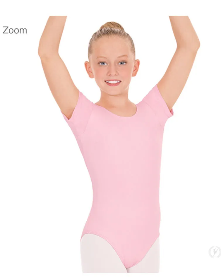 Eurotard Short Sleeve Leotard with Tactel® Microfiber Child’s