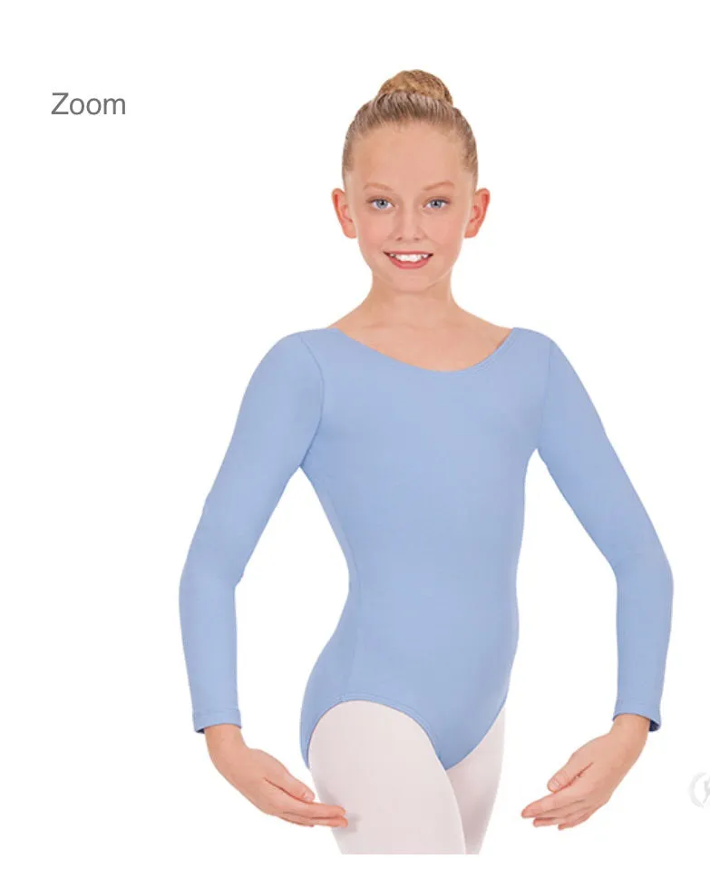 Eurotards Microfiber Long Sleeve Leotards Childs