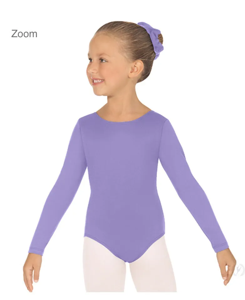 Eurotards Microfiber Long Sleeve Leotards Childs