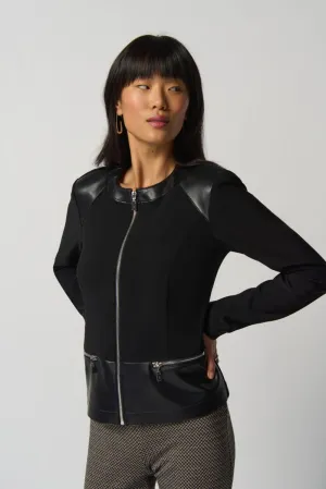 FAUX LEATHER JACKET