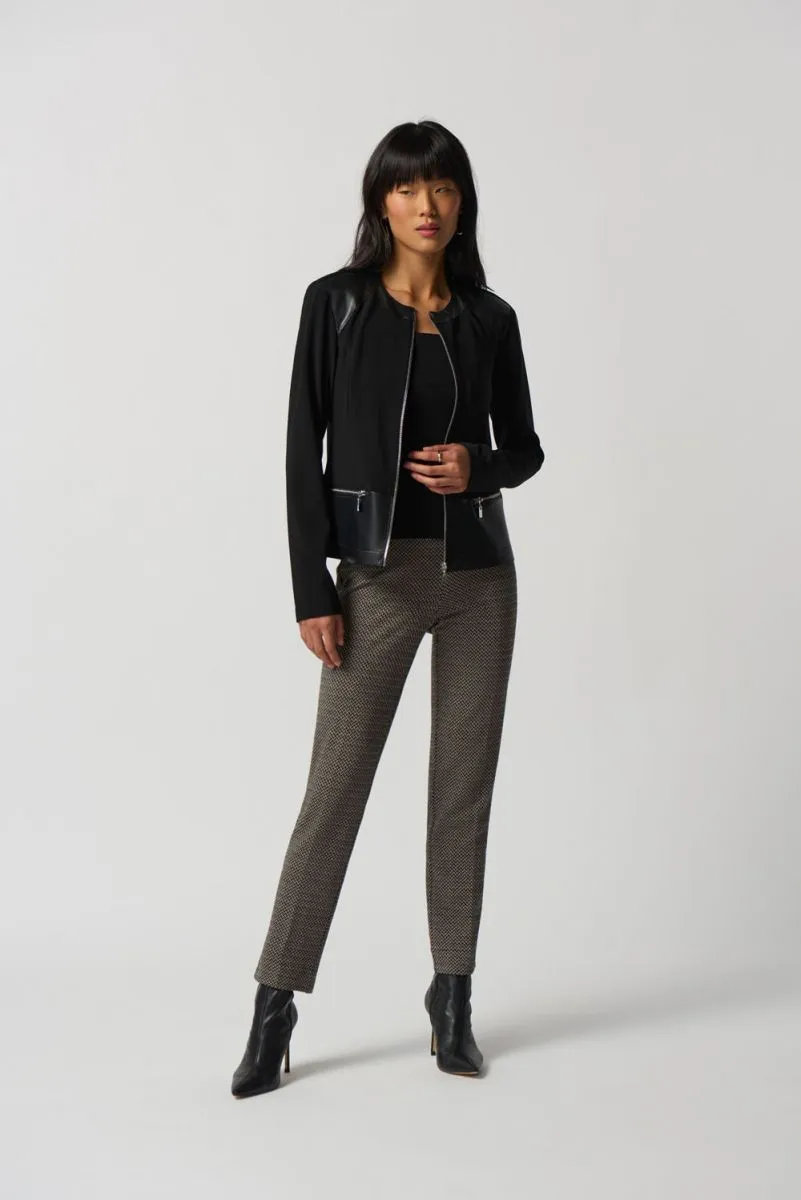 FAUX LEATHER JACKET