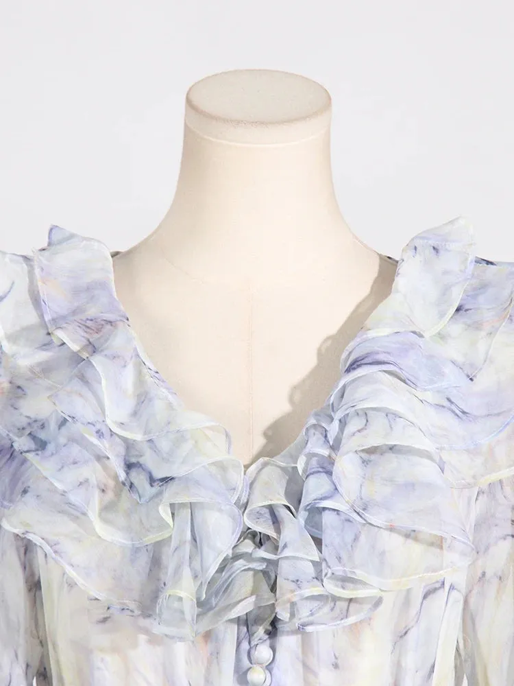 Gul Ruffle Dress