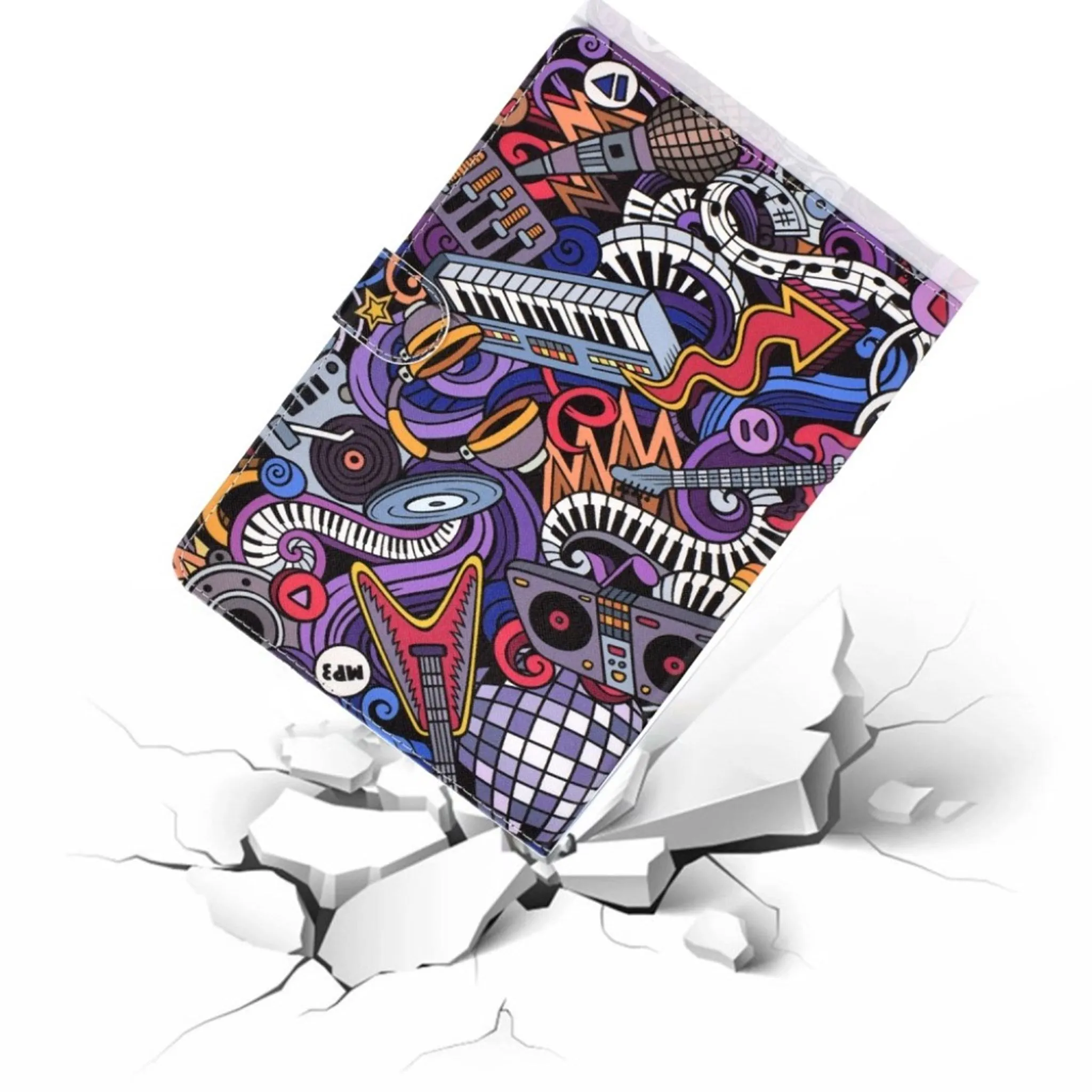 iPad Pro 10.5 (2019) stylish pattern leather case - Cartoon Pattern