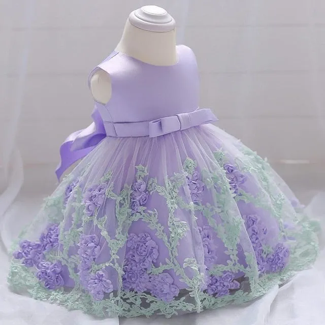 Lace Dresses for Girls-Princess Party-Children-Wedding- Flower Girl Attire