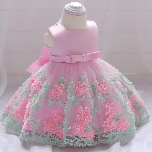 Lace Dresses for Girls-Princess Party-Children-Wedding- Flower Girl Attire