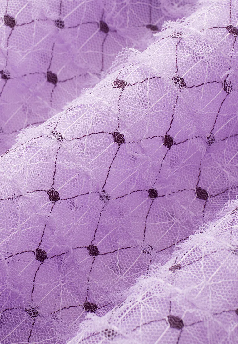 Lithe Lilac Layered Skirt