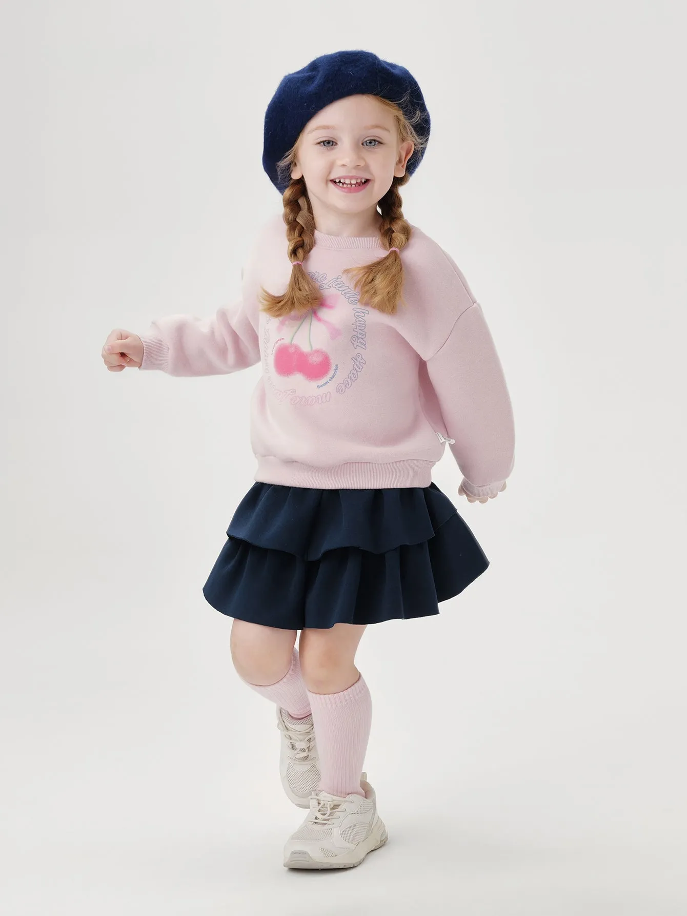 MARC & JANIE Girls Ballet Double Layer Puffy Half Skirt Soft Short Skirts 241629
