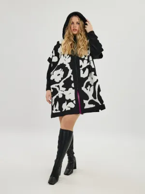 Mat Zipped Cardigan