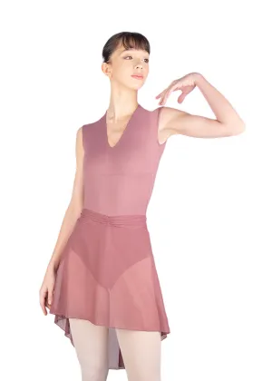 Millie Mesh Pull-On Skirt (Wild Rose)