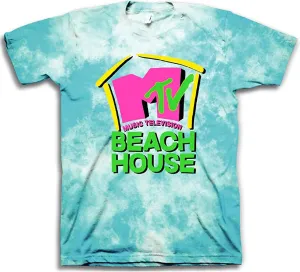MTV Mens Tie Dye Shirt - #TBT Mens 1980's 1990's Music Television Clothing - Classic I Want My T-Shirt