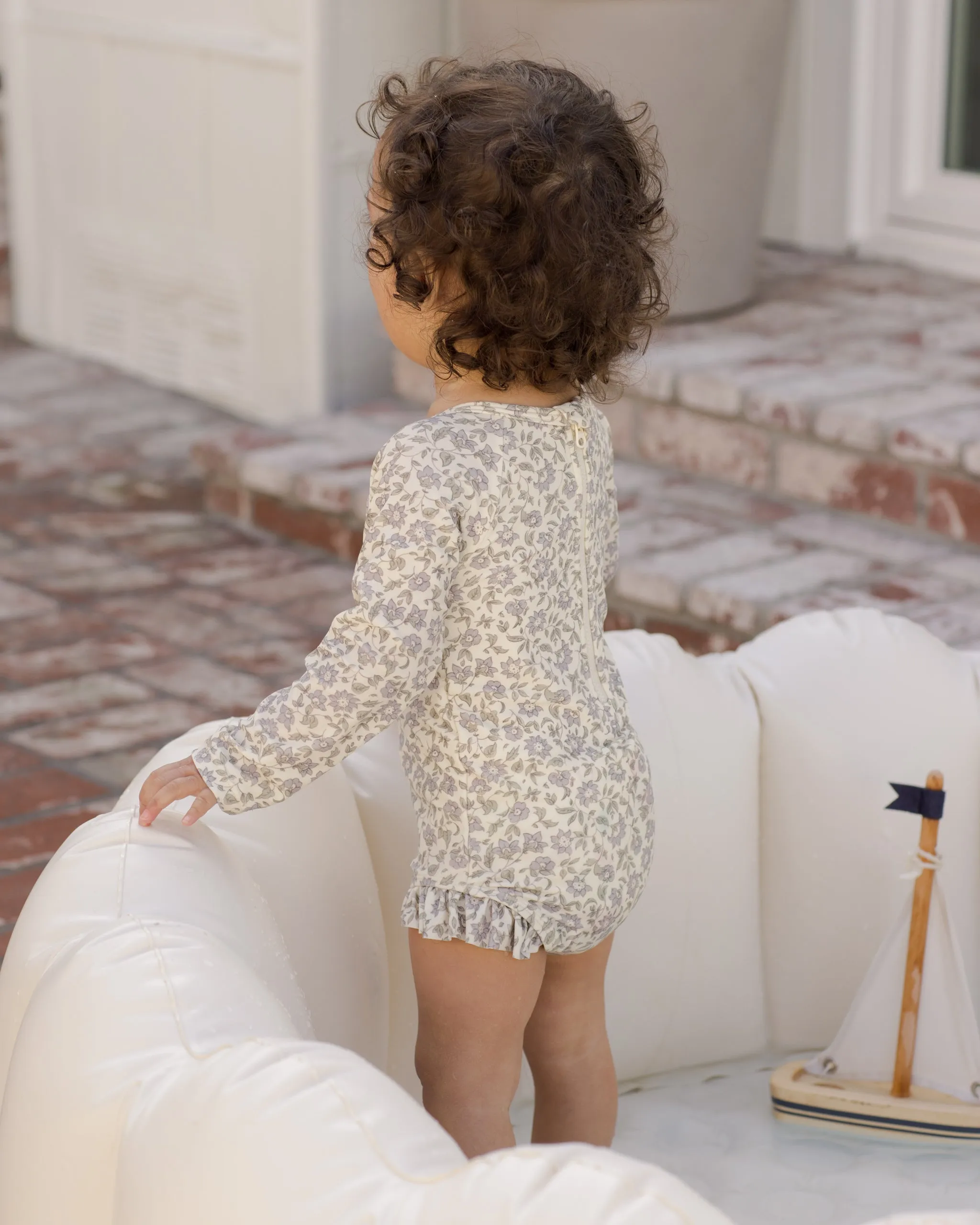 Olivia Rashguard One-Piece | French Garden
