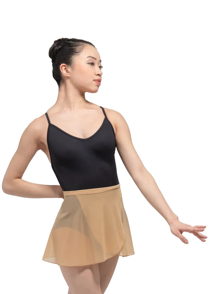ON SALE Tomomi Mesh Wrap Skirt