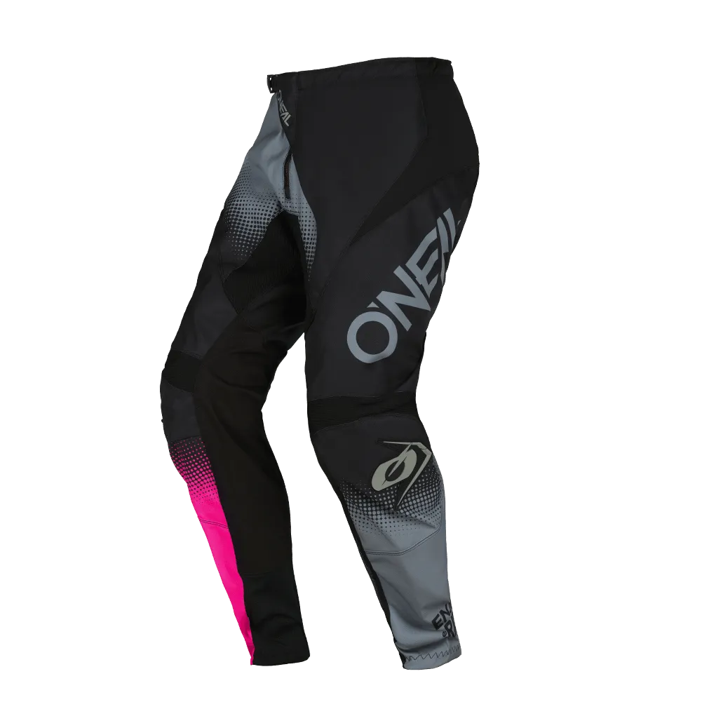 O'Neal Women's Element Racewear Pant Black/Gray/Pink