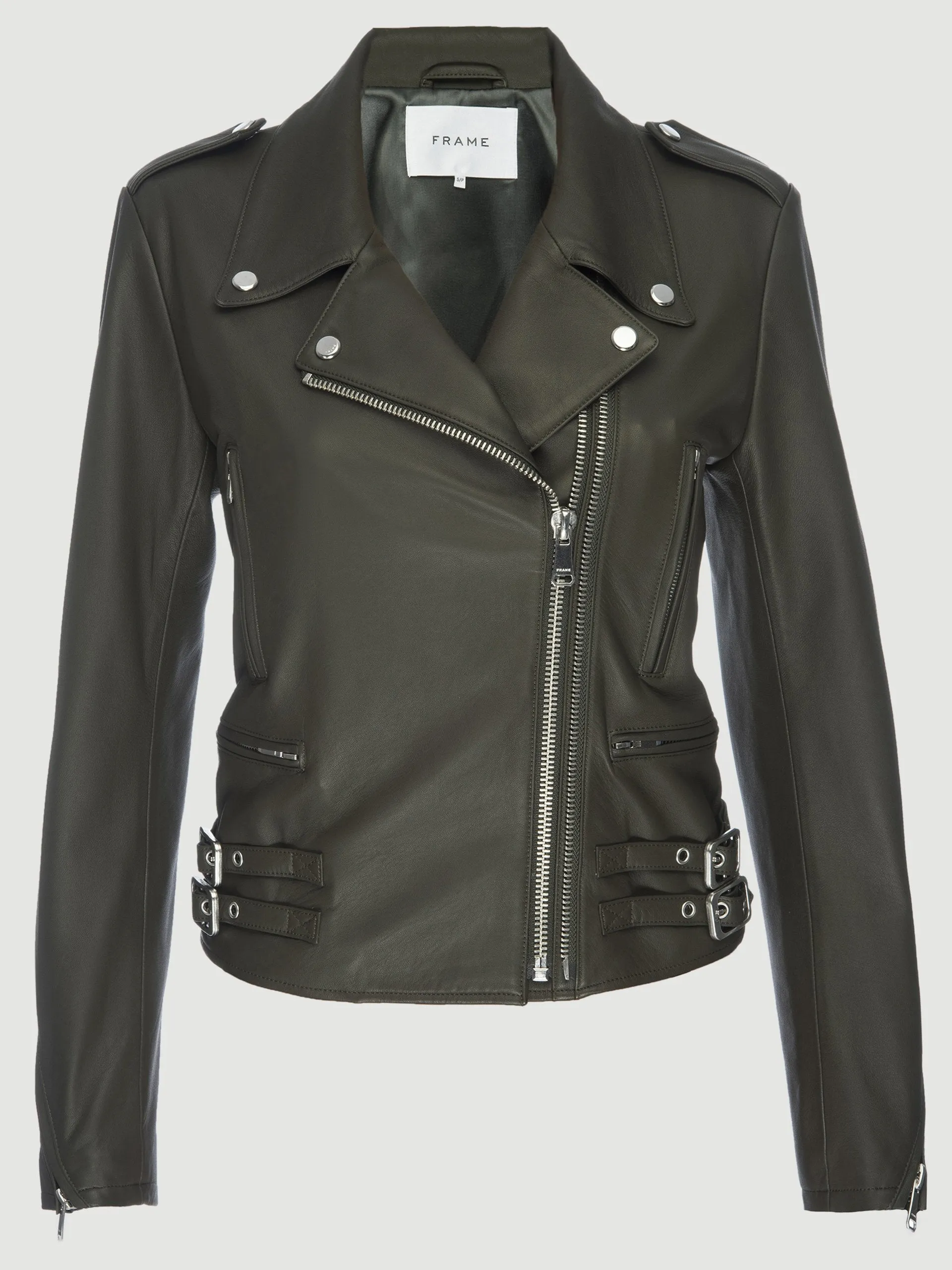 PCH Leather Jacket -- Deep Moss