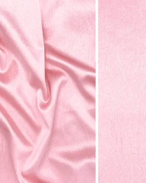 Pink Stretch Satin Crepe | Polyester 54W