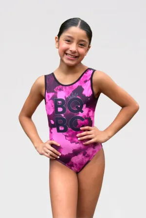 Pink Watercolor Leotard