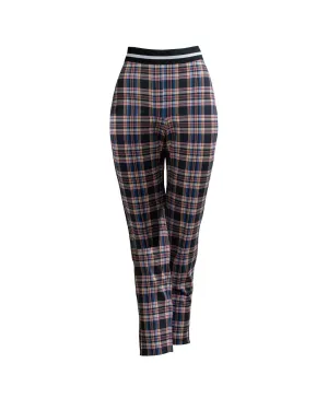 Plaid Scuba Pant