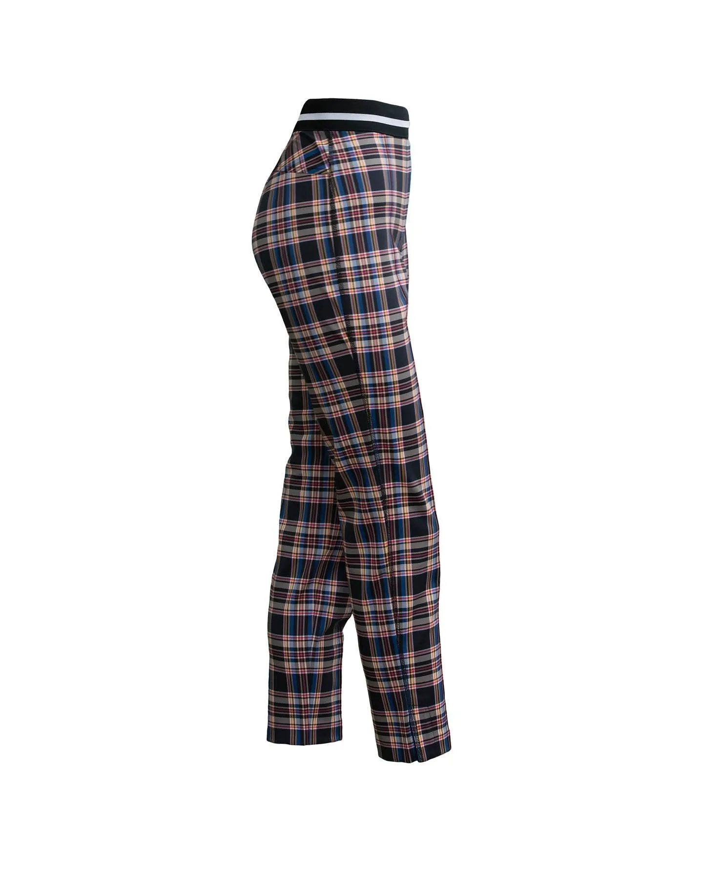 Plaid Scuba Pant