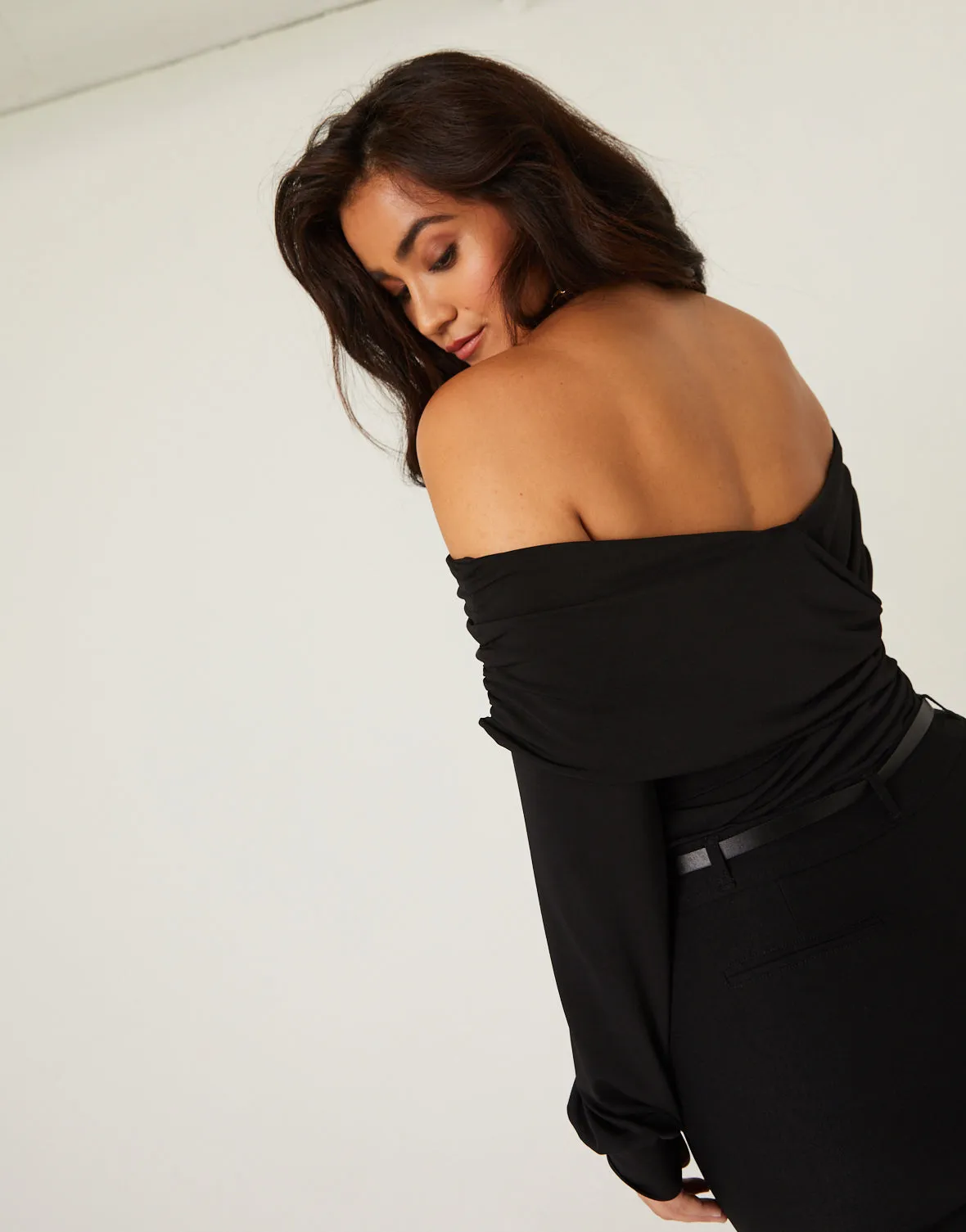 Plus Size Cera Wrap Top