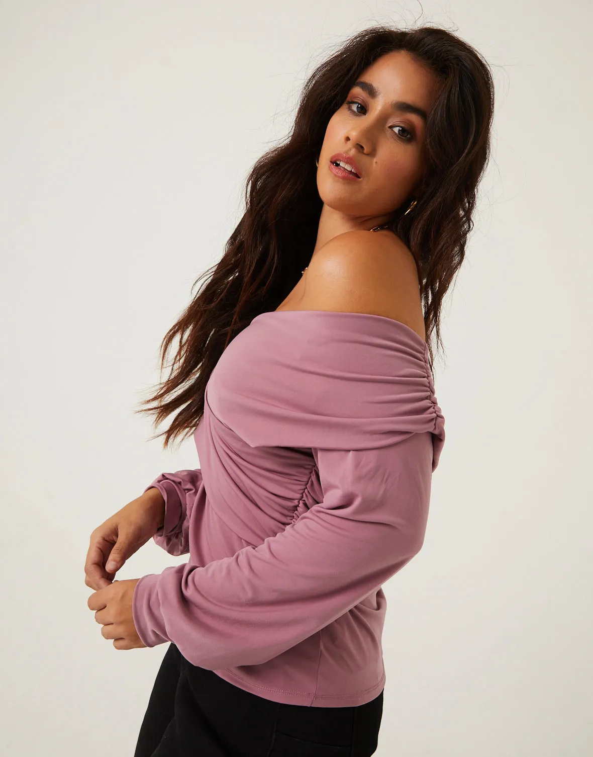 Plus Size Cera Wrap Top