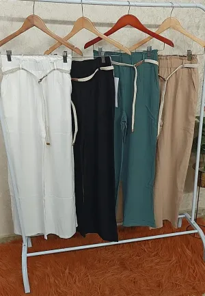 Premium Lenin pant free size