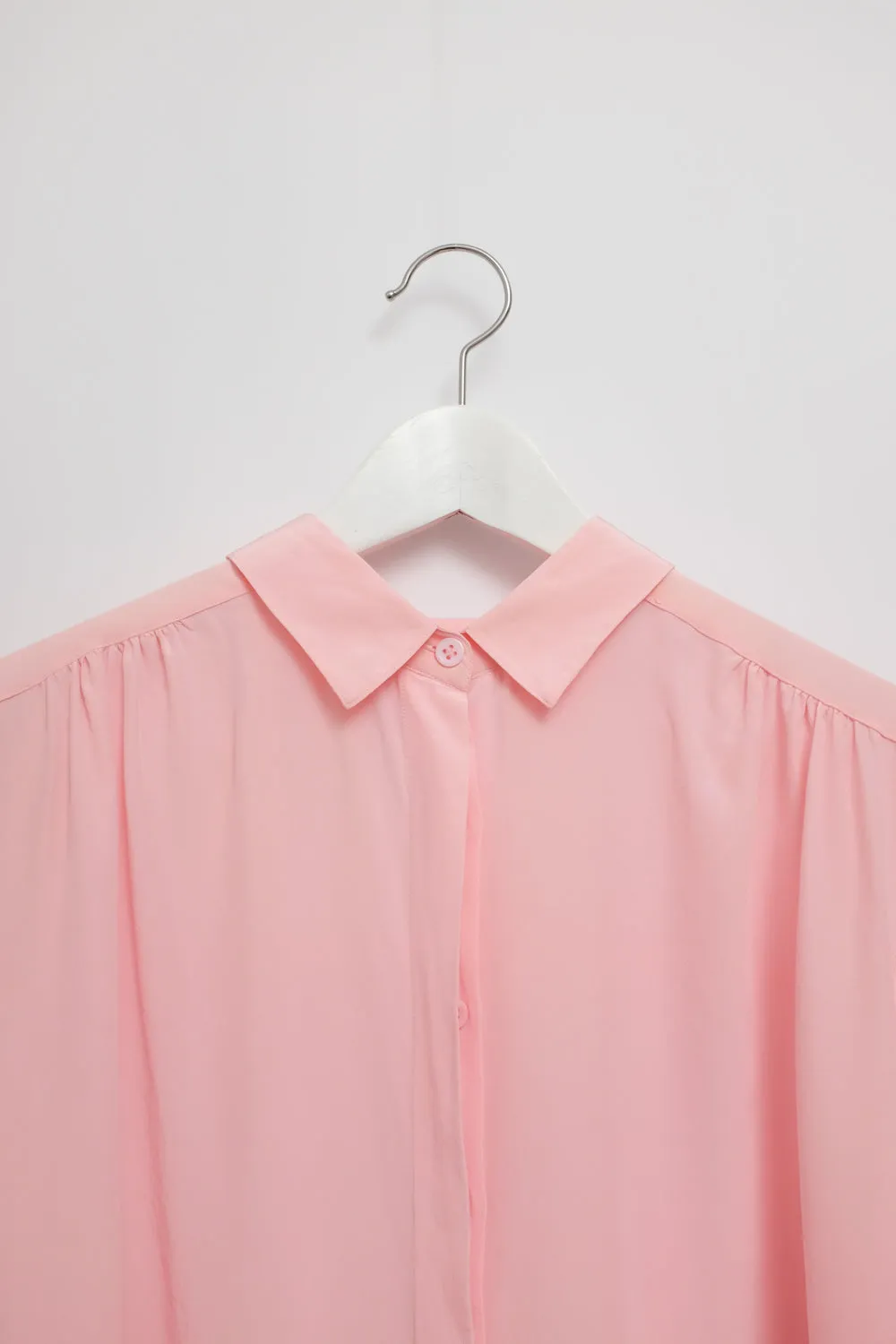PURE SILK ROSE VINTAGE SHIRT