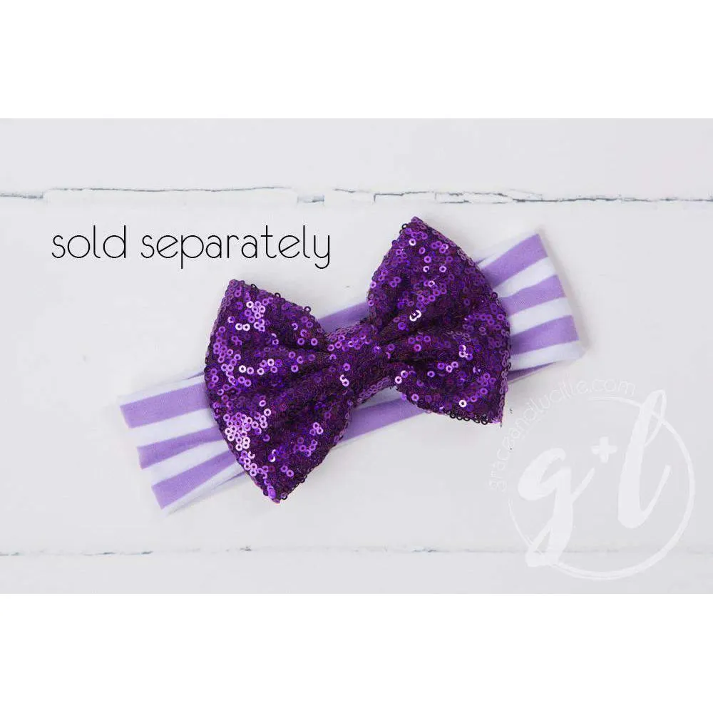 "WILD ONE" Dress White Top with Purple Tutu Sleeveless