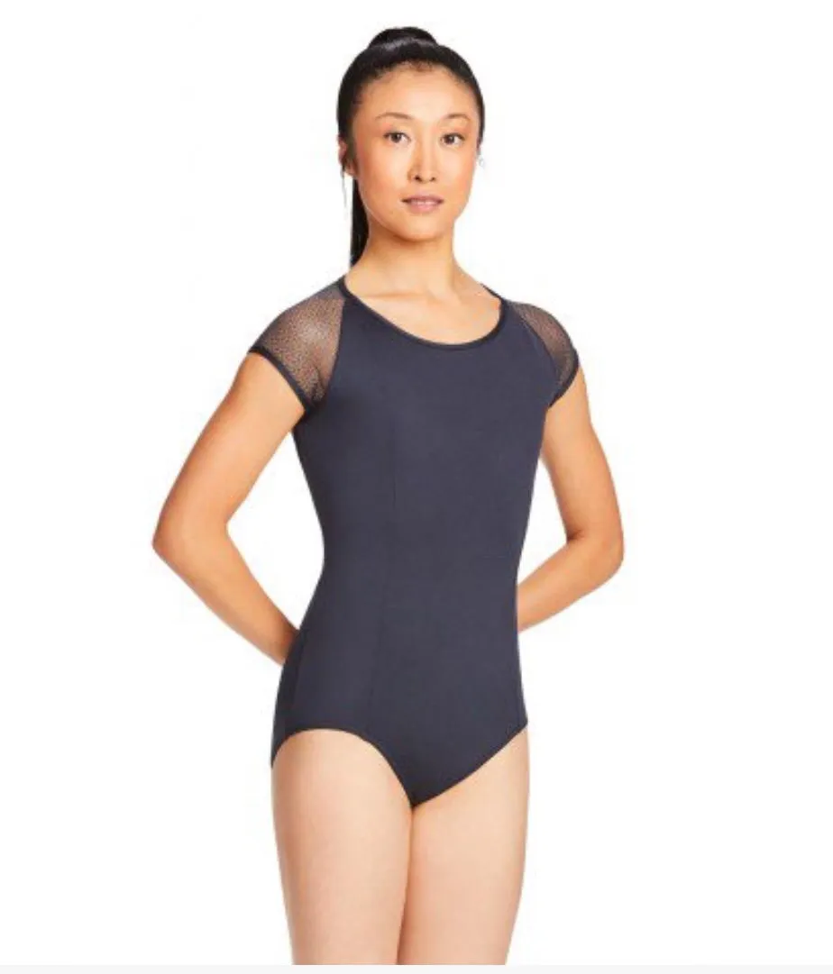 Raglan Sleeve High Neck Leotard