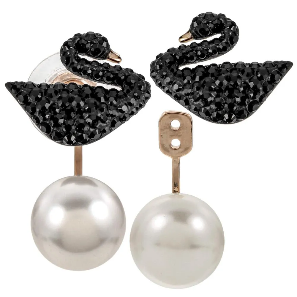 SWAROVSKI Swarovski Iconic Swan Pierced Earring Jackets 5193949