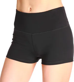 Women's Workout Yoga Athletic Running Dance Gym Shorts High Waist Cheerleader Volleyball Short Pants
